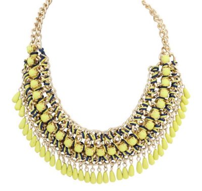 Handwoven Beaded Necklace